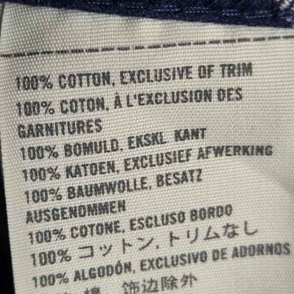 Abercrombie & Fitch Navy and Red Plaid Shirt - Picture 7 of 7